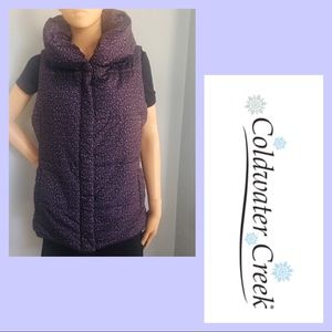NWOT Coldwater Creek Puffer Vest!